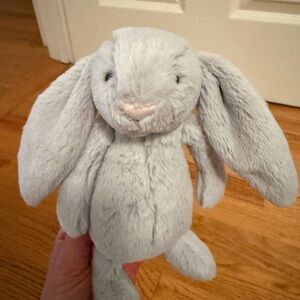 Jellycat Soft Plush Small Bunny - Light Gray